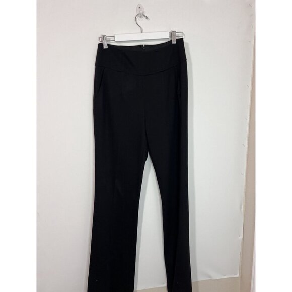 Cabi Camden Black Wide Leg Trousers Pants #3392L Size 10 - Picture 4 of 8